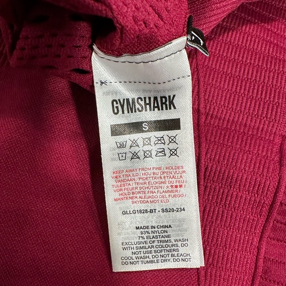 ‼️SOLD‼️ Gymshark Energy+ Seamless Leggings - Beet - Picture 3 of 6